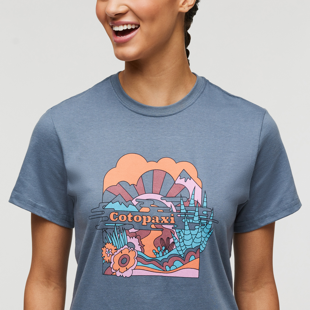 Utopia T-Shirt - Women's, Tempest, Model London