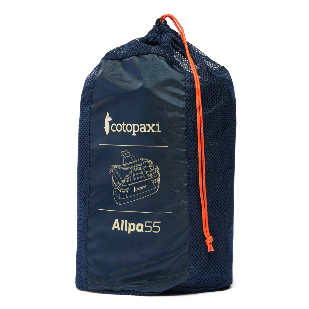 Allpa Getaway 55L Duffel, Blue Smoke/Carbon