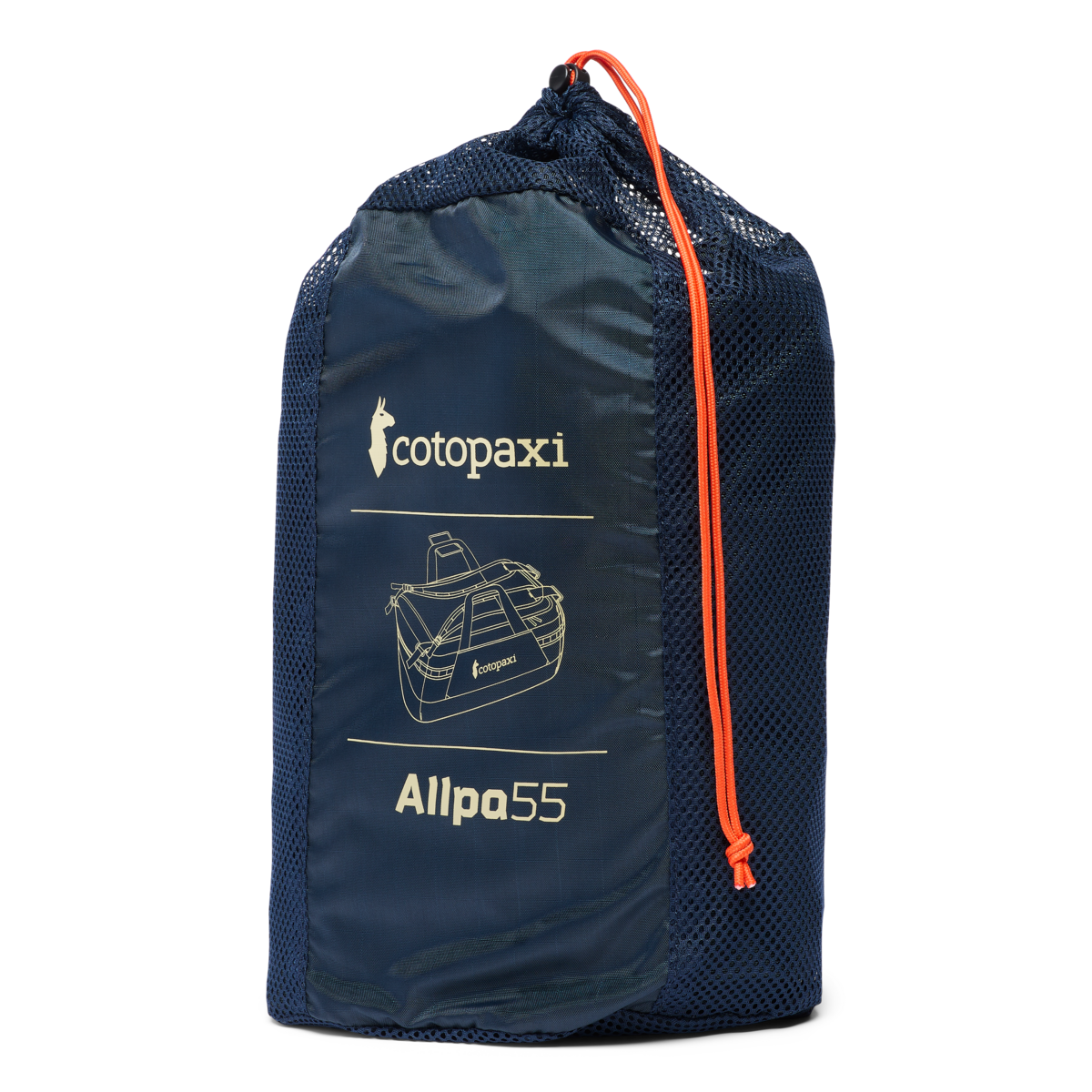 Allpa Getaway 55L Duffel, Blue Smoke/Carbon
