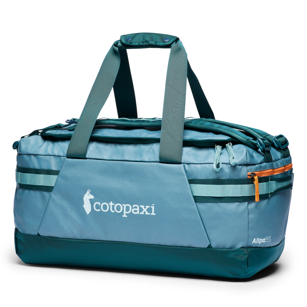 Allpa Getaway 55L Duffel, Blue Spruce/Abyss