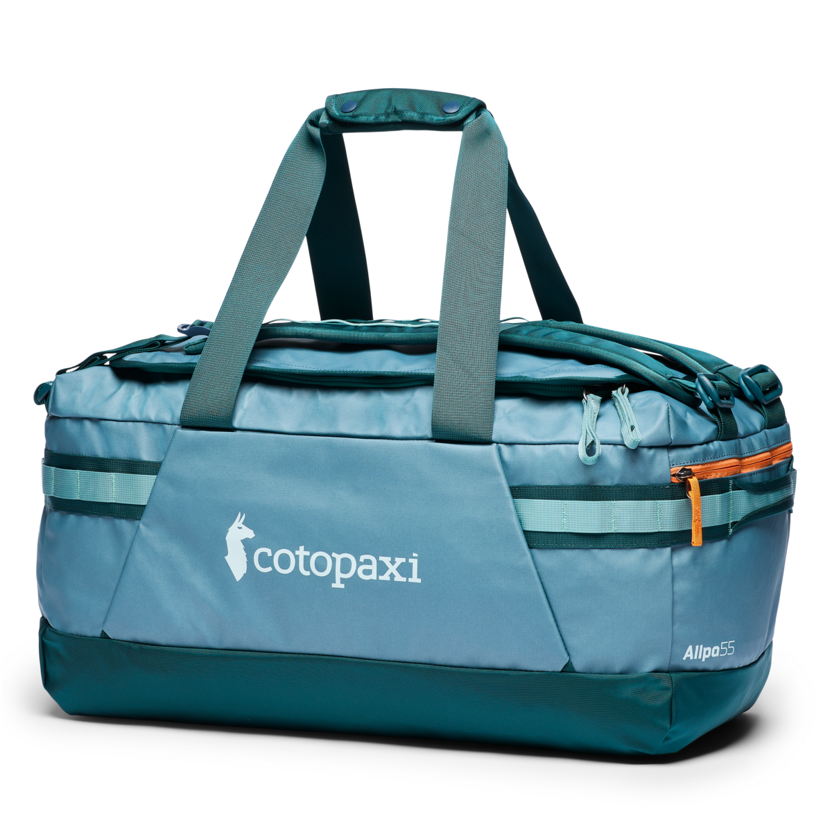 Allpa Getaway 55L Duffel, Blue Spruce/Abyss