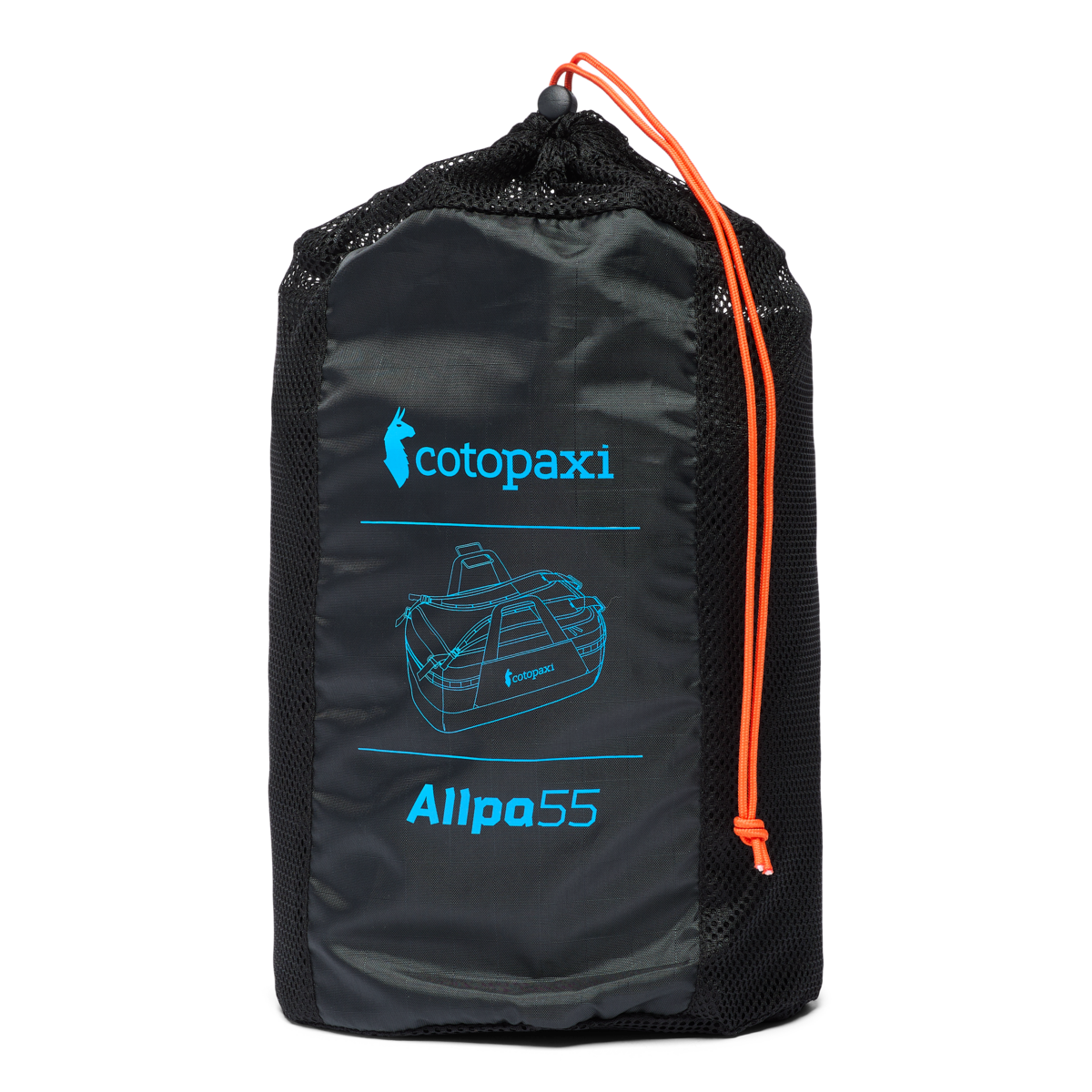 Allpa Getaway 55L Duffel, Cotopaxi Black