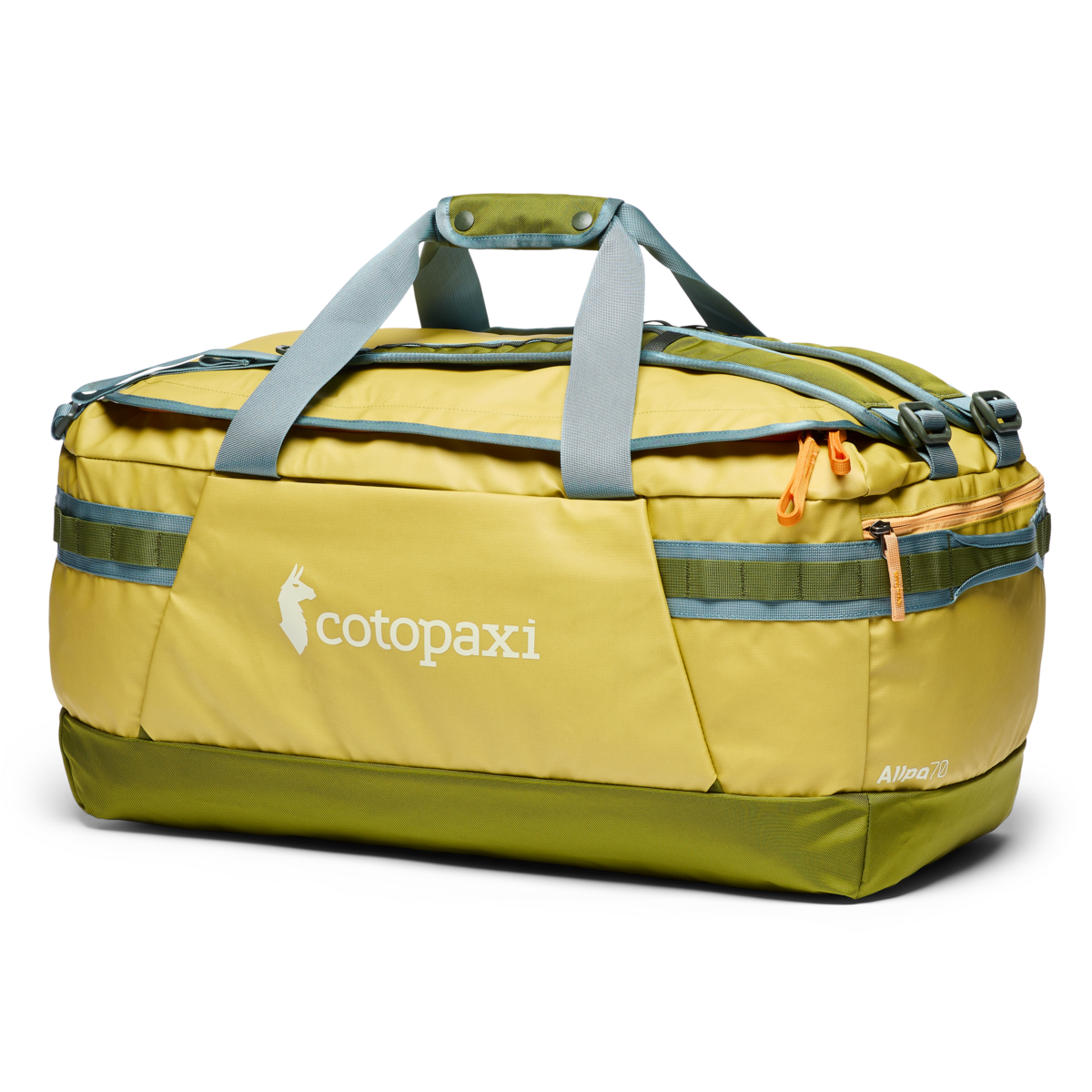 Allpa Getaway 70L Duffel, Lemongrass/Cedar