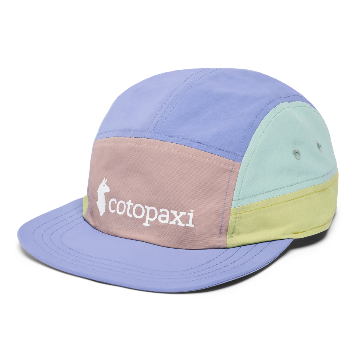 Cotopaxi Tech 5-Panel Hat, Reishi/Blue Smoke