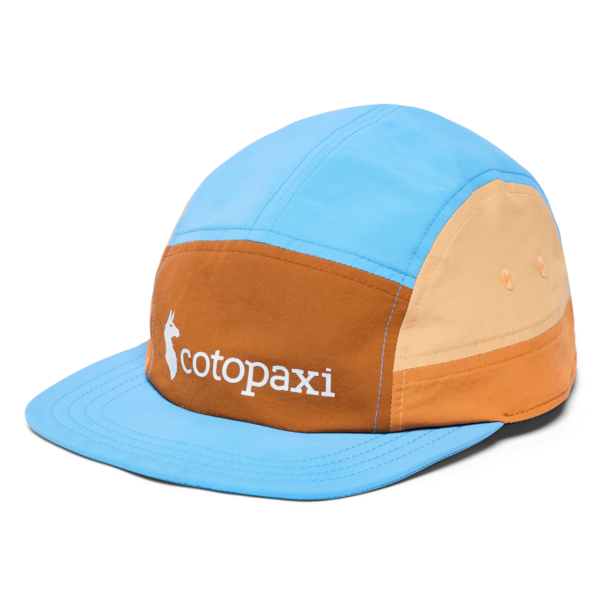 Cotopaxi Tech 5-Panel Hat, Sienna/Island