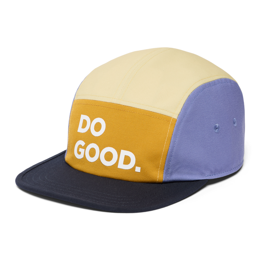 Do Good 5-Panel Hat, Amber/Carbon