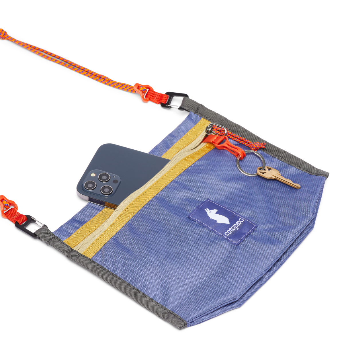 Lista 2L Lightweight Crossbody Bag - Cada Día, Blue Smoke