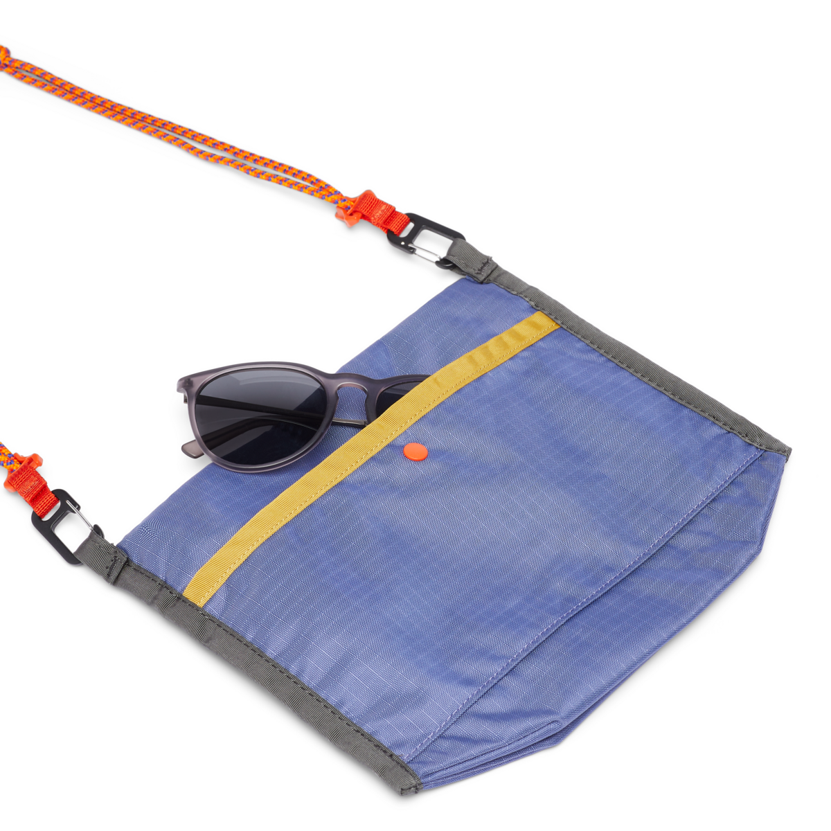 Lista 2L Lightweight Crossbody Bag - Cada Día, Blue Smoke