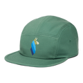 Llama Stripes 5-Panel Hat, Vine