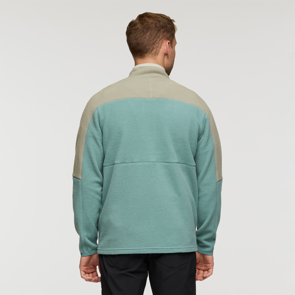 Abrazo Fleece Full-Zip Jacket - Men's, Brush/Bluegrass, Model Maxwell
