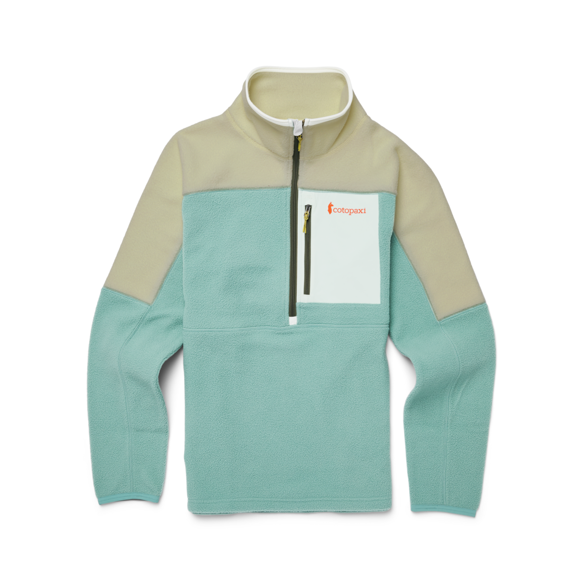 Abrazo Fleece Half-Zip Jacket - Men's, Brush/Bluegrass