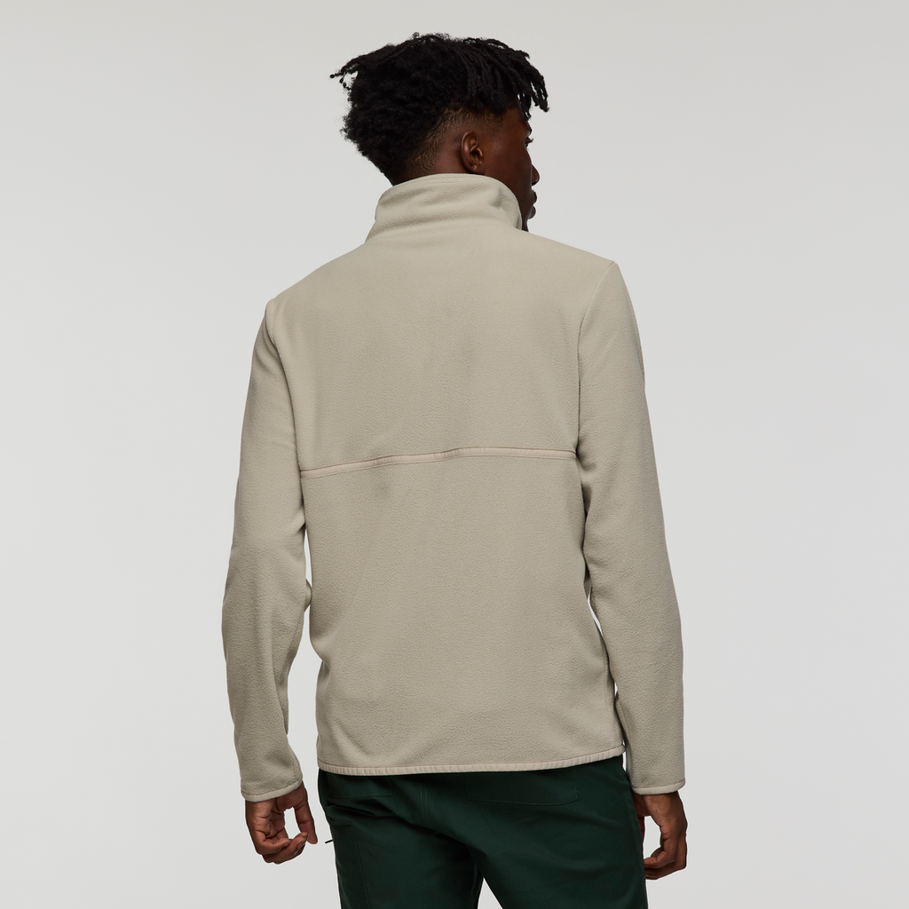 Amado Fleece Pullover - Men's, Pebble, Model Nicolas