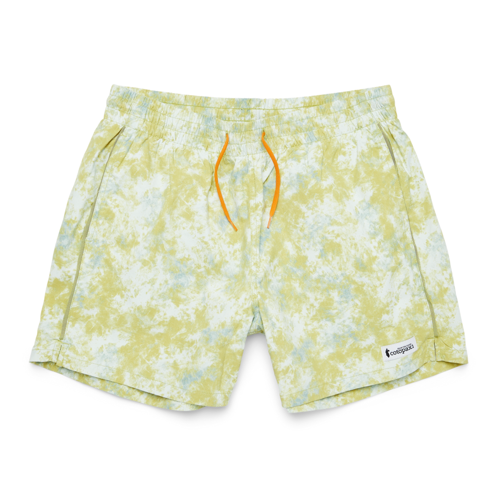 Brinco 5 Inch Short - Print - Men's, Galactic Lemongrass, flatlay