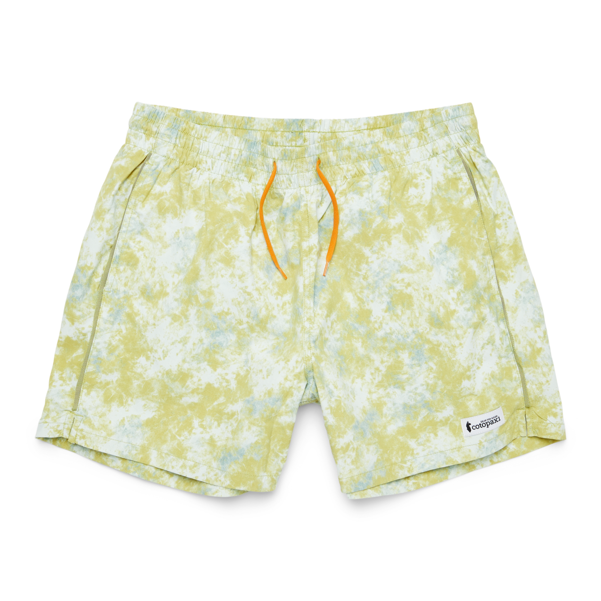 Brinco 5 Inch Short - Print - Men's, Galactic Lemongrass, flatlay