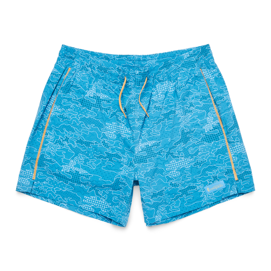 Brinco 5 Inch Short - Print - Men's, Scenic Route Lake, flatlay