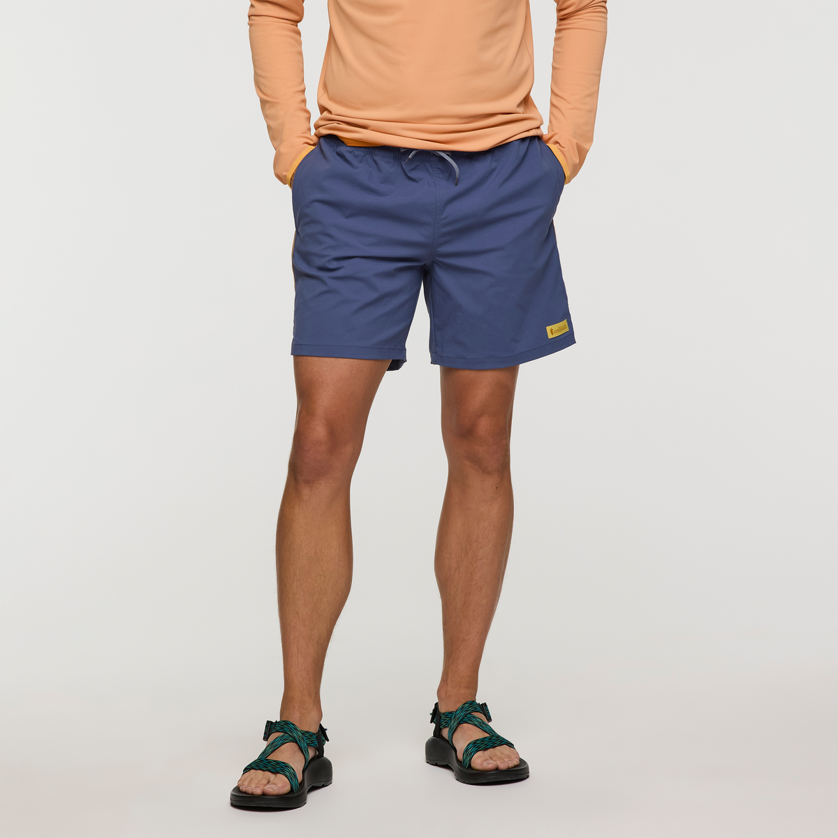 Brinco 7 Inch Short - Solid - Men's, Dusk, Model Jackson