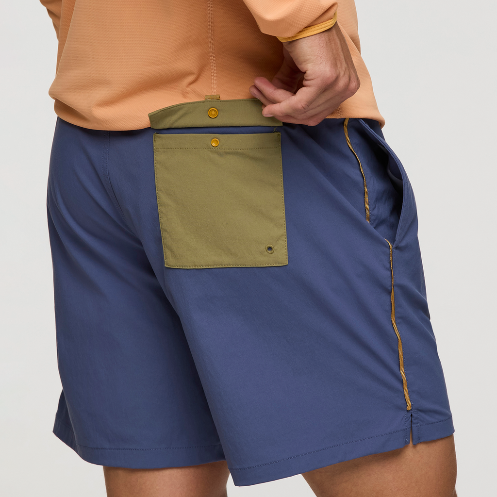 Brinco 7 Inch Short - Solid - Men's, Dusk, Model Jackson