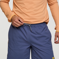 Brinco 7 Inch Short - Solid - Men's, Dusk, Model Jackson