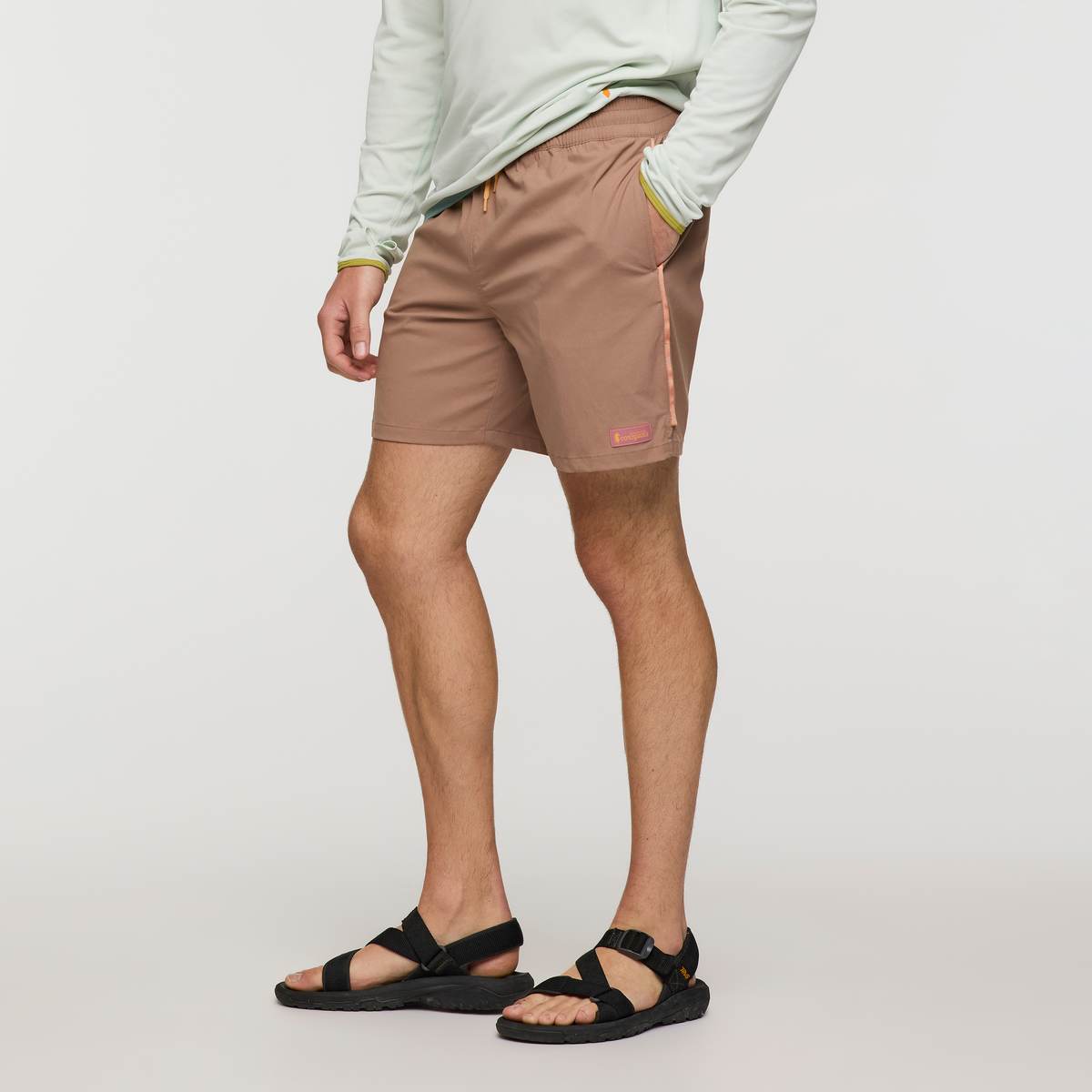 Brinco 7 Inch Short - Solid - Men's, Reishi, Model Maxwell
