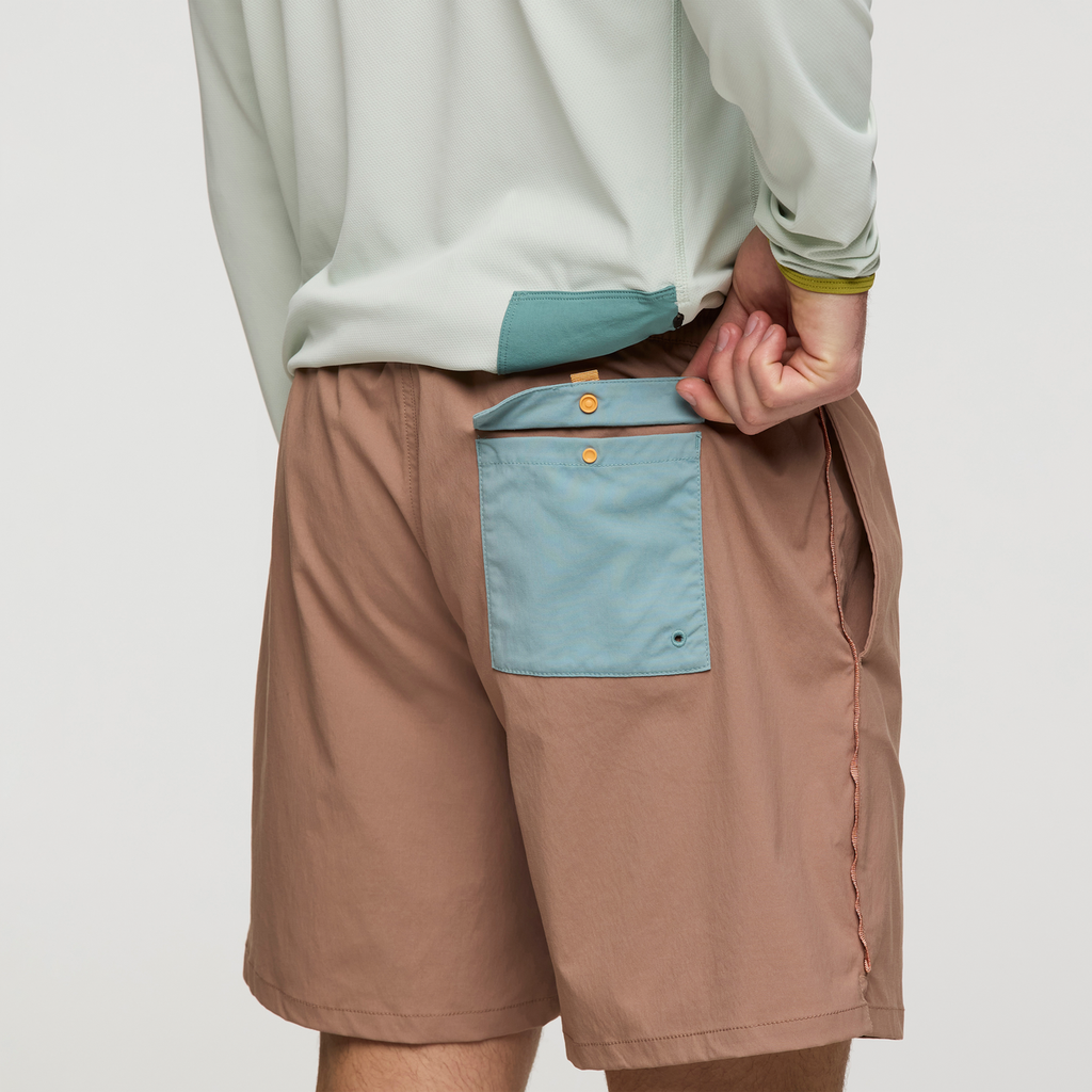 Brinco 7 Inch Short - Solid - Men's, Reishi, Model Maxwell