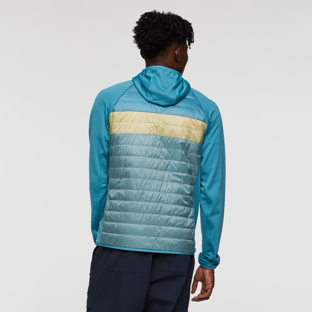 Capa Hybrid Insulated Hooded Jacket - Men's, Drizzle/Bluegrass, Model Nicolas