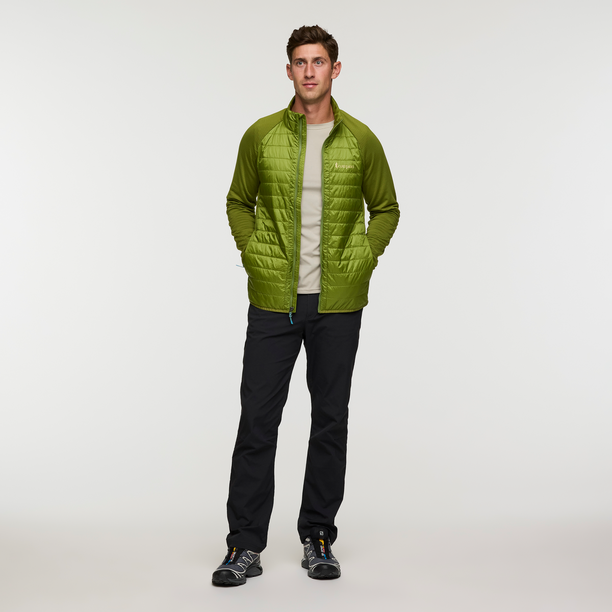 Capa Hybrid Insulated Jacket - Men's, Cedar, Model Jackson
