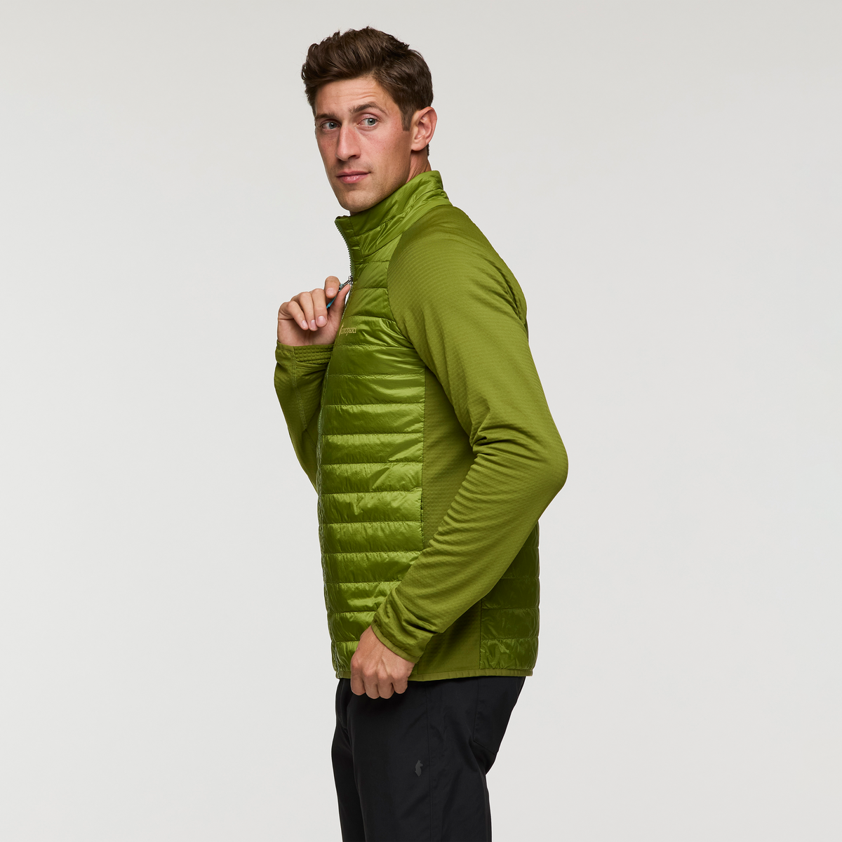 Capa Hybrid Insulated Jacket - Men's, Cedar, Model Jackson