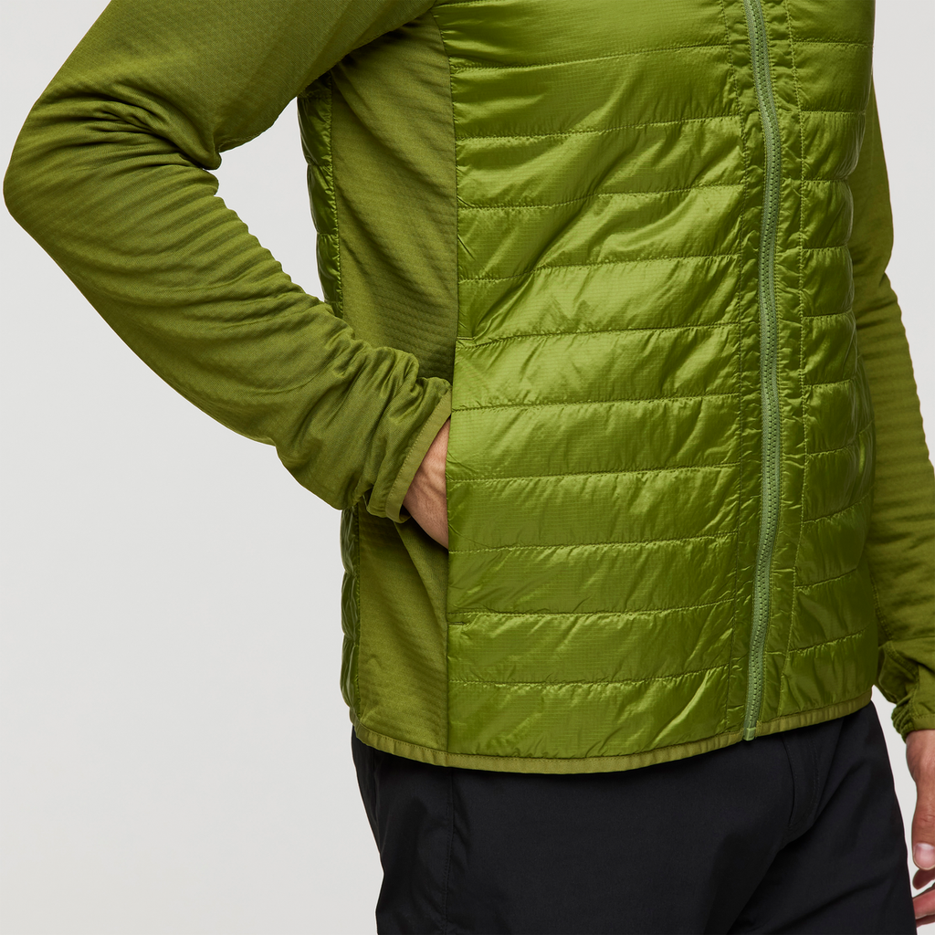 Capa Hybrid Insulated Jacket - Men's, Cedar, Model Jackson
