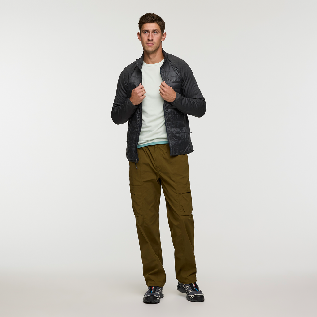 Capa Hybrid Insulated Jacket - Men's, Charcoal, Model Jackson