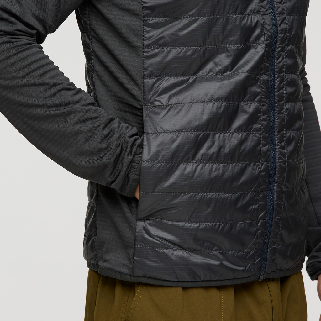 Capa Hybrid Insulated Jacket - Men's, Charcoal, Model Jackson