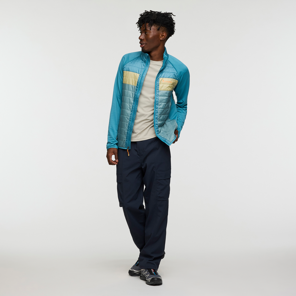 Capa Hybrid Insulated Jacket - Men's, Drizzle/Bluegrass, Model Nicolas