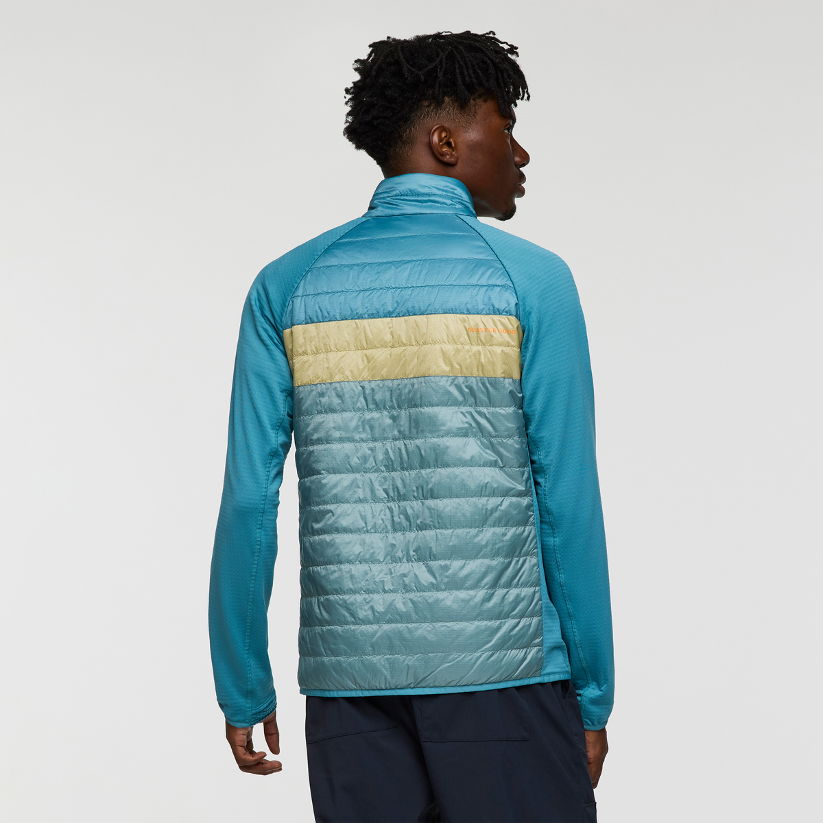 Capa Hybrid Insulated Jacket - Men's, Drizzle/Bluegrass, Model Nicolas