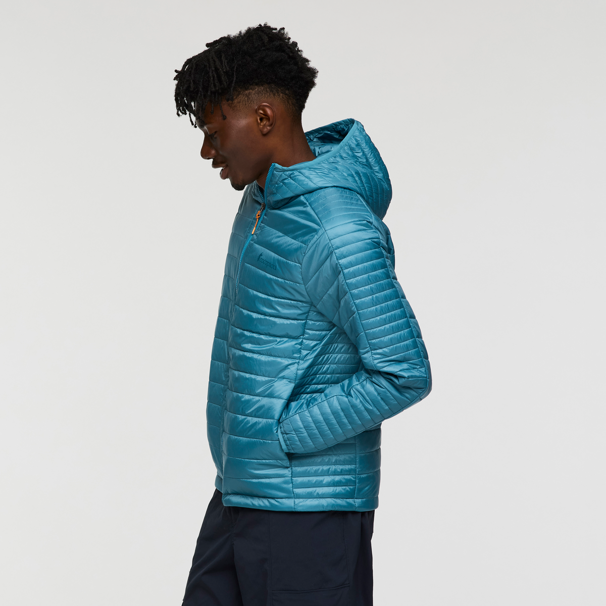 Capa Insulated Hooded Jacket - Men's, Drizzle, Model Nicolas