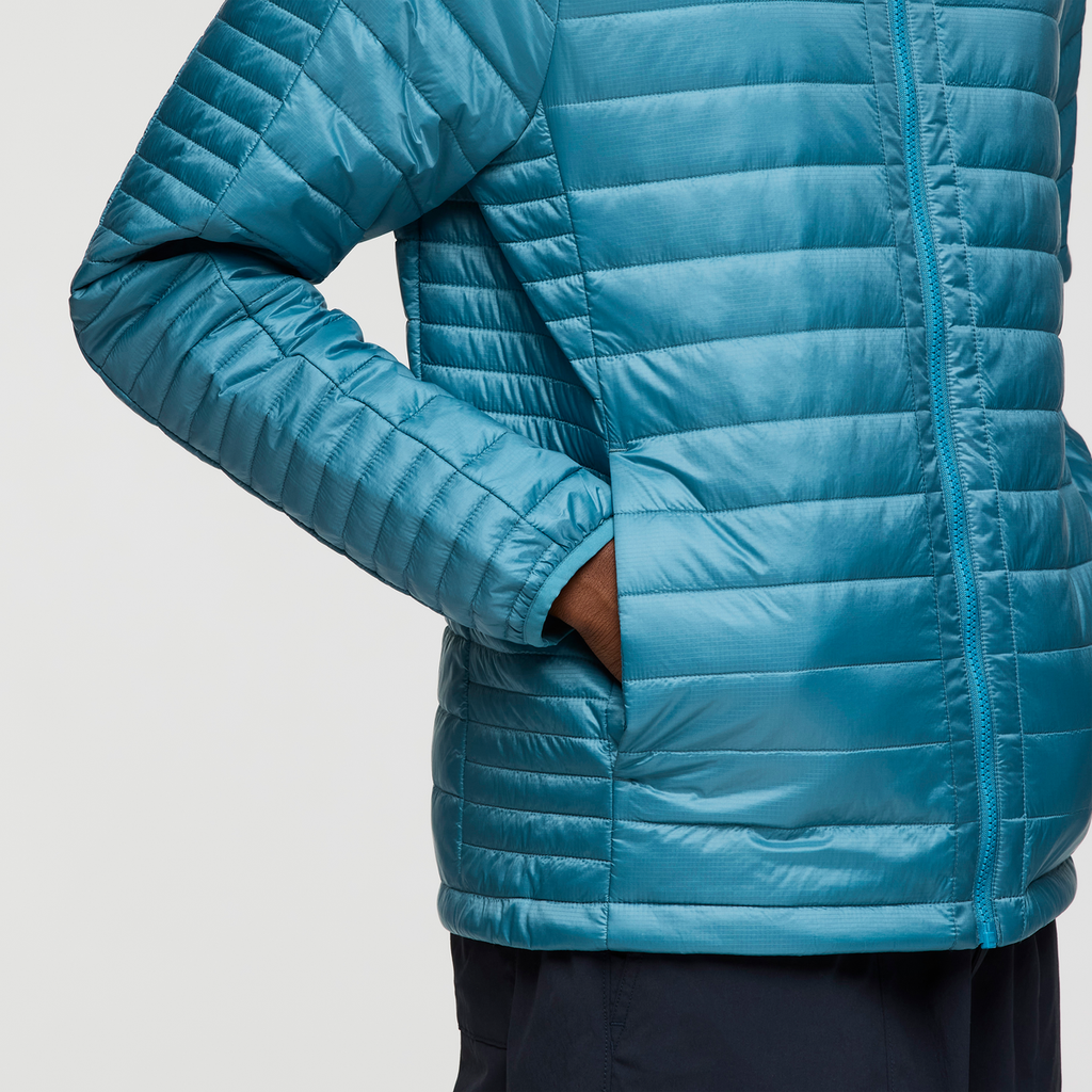 Capa Insulated Hooded Jacket - Men's, Drizzle, Model Nicolas