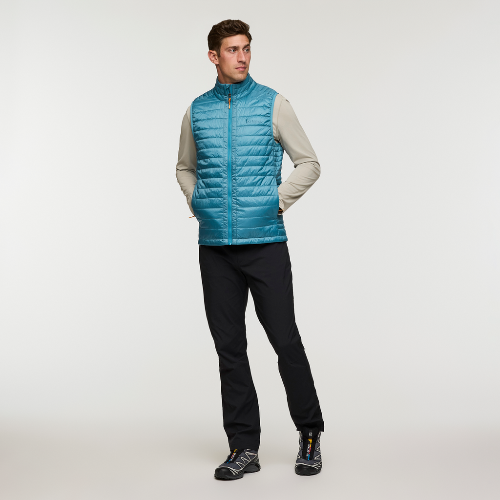 Capa Insulated Vest - Men's, Drizzle, Model Jackson