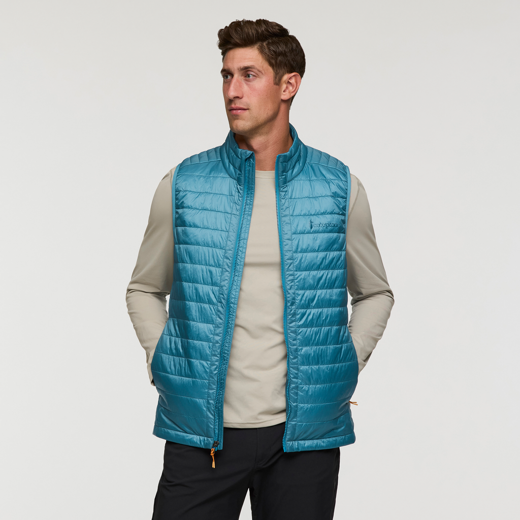 Capa Insulated Vest - Men's, Drizzle, Model Jackson