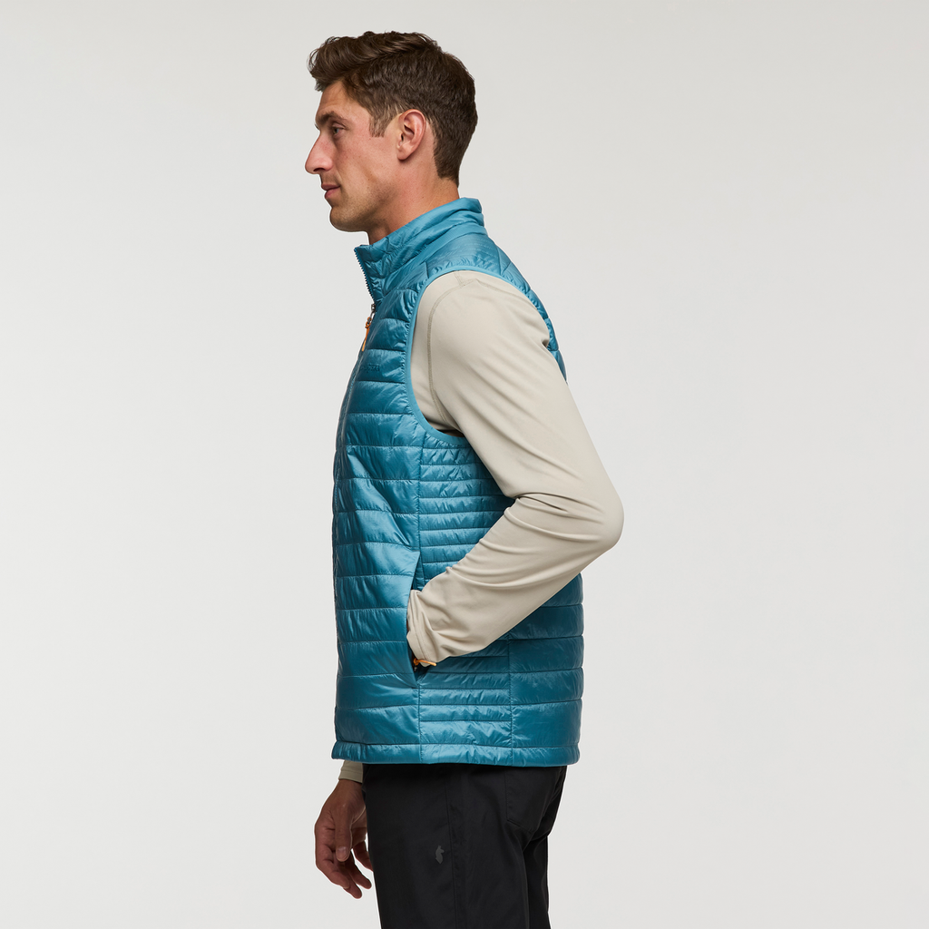 Capa Insulated Vest - Men's, Drizzle, Model Jackson
