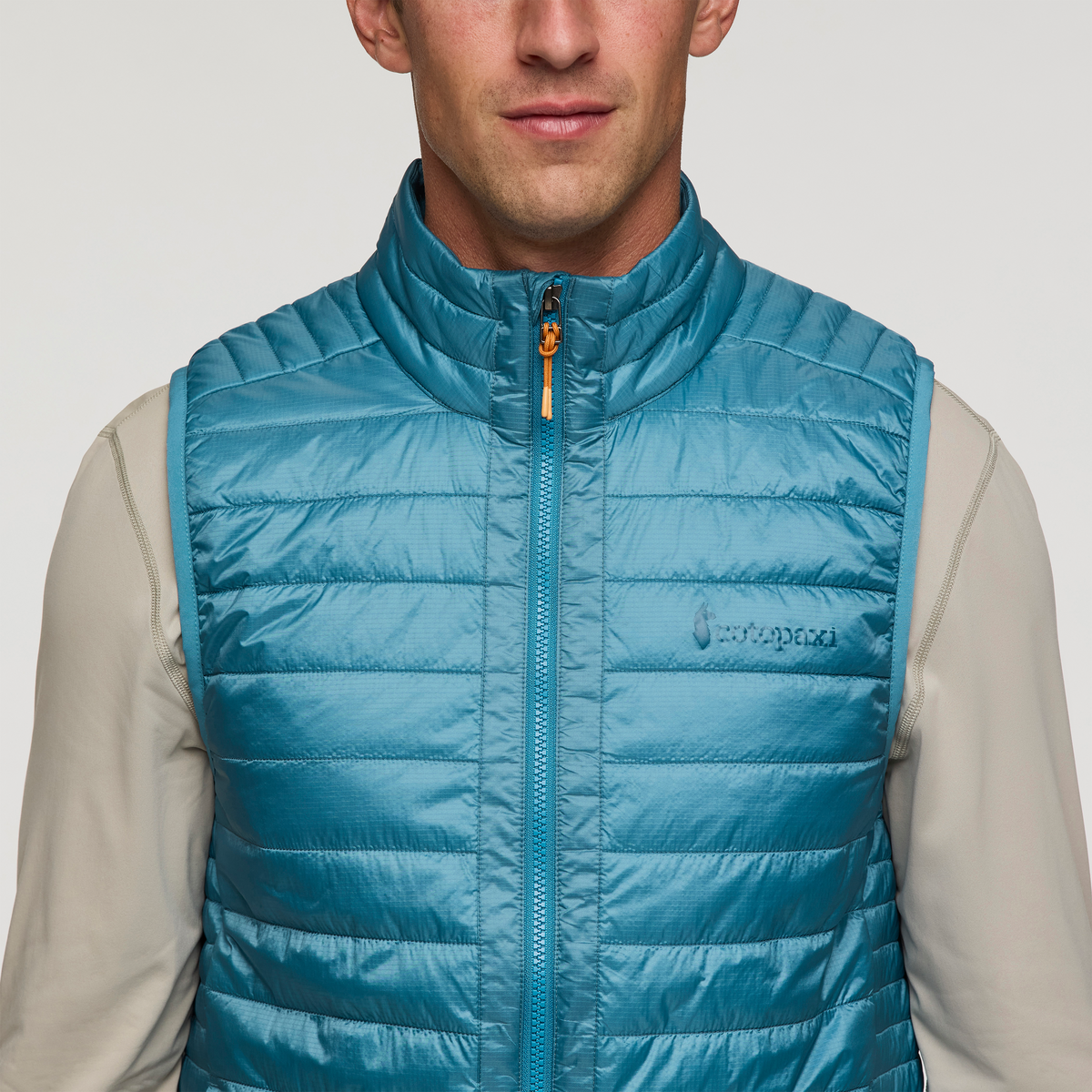 Capa Insulated Vest - Men's, Drizzle, Model Jackson
