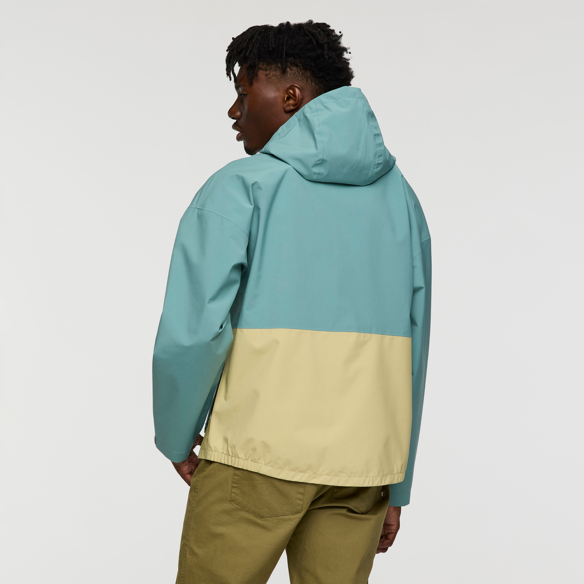 Cielo Rain Jacket - Men's, Bluegrass/Silver Leaf, Model Nicolas