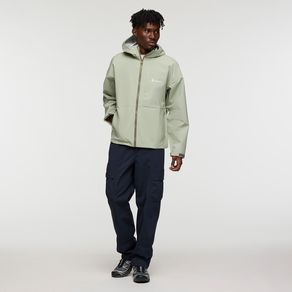 Cielo Rain Jacket - Men's, Brush, Model Nicolas, shoppable
