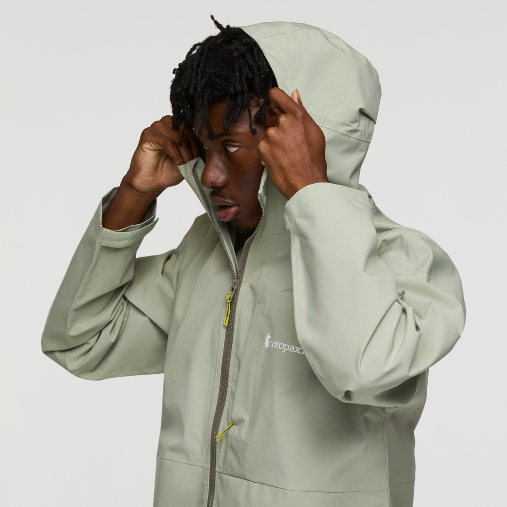 Cielo Rain Jacket - Men's, Brush, Model Nicolas