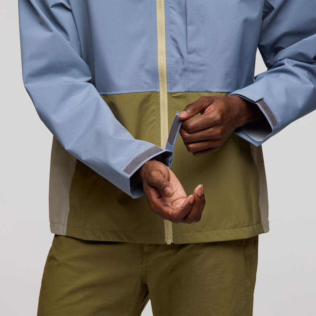 Cielo Rain Jacket - Men's, Tempest/Moss, Model Nicolas