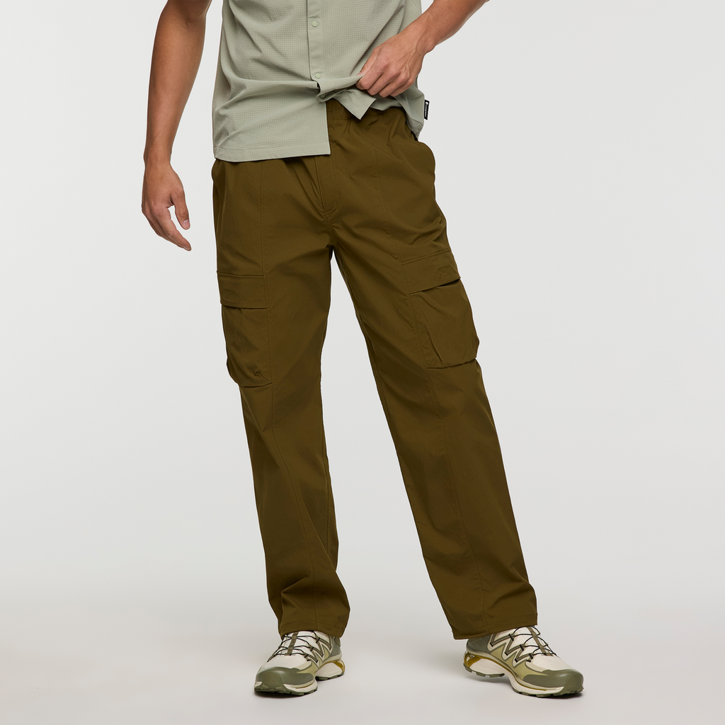 Coraje Tech Cargo Pant - Men's, Live Oak, Model Jackson