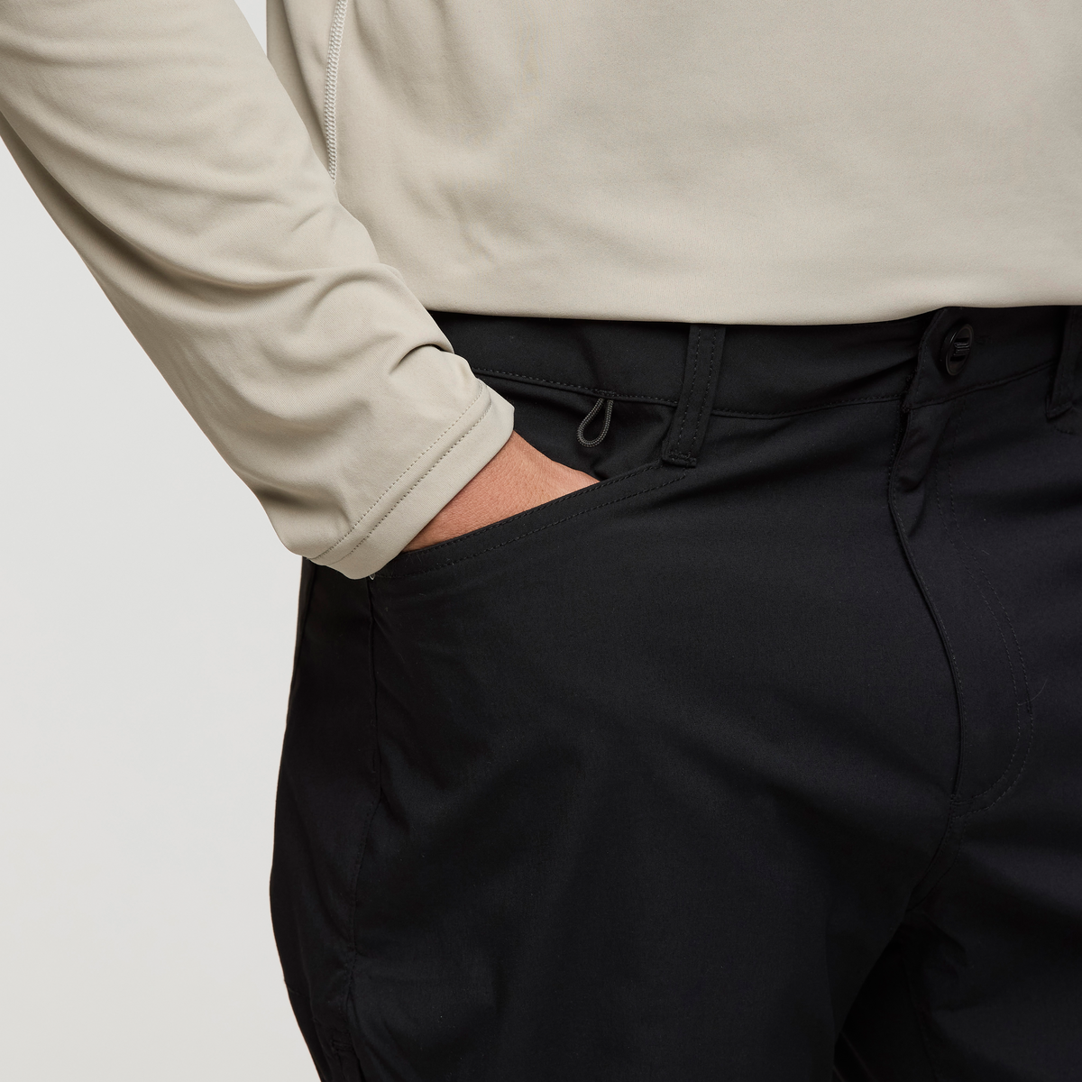 Coraje Tech Pant, Black, Model Jackson