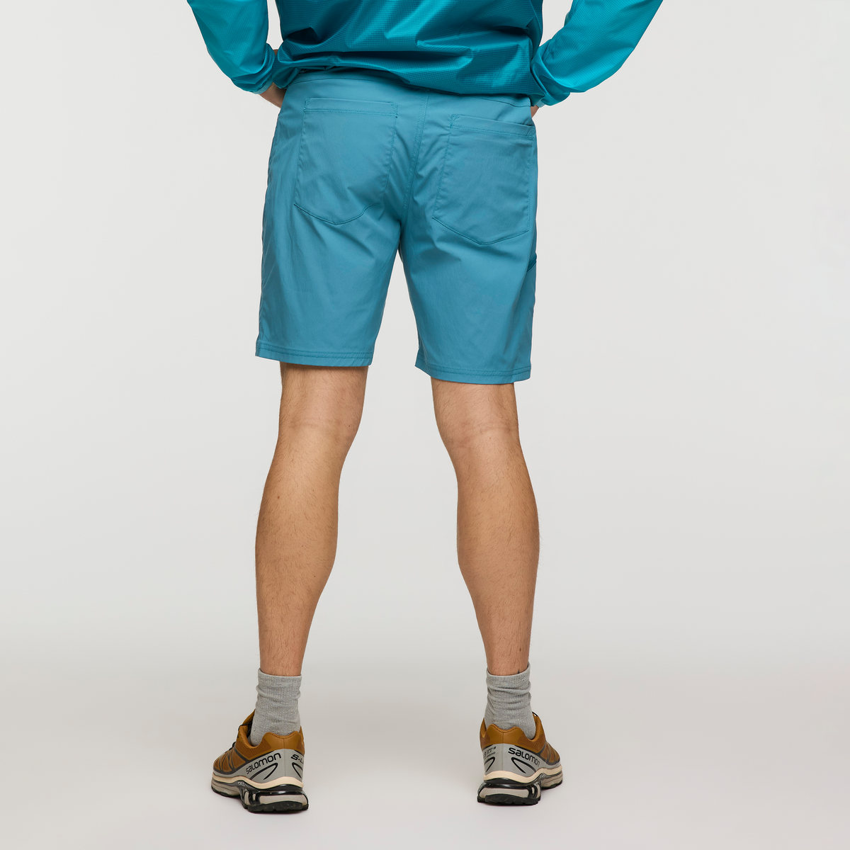 Coraje Tech Short - Men's, Drizzle, Model Maxwell