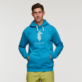 Cotopaxi Llama Pullover Hoodie - Men's, Lake, Model Jackson
