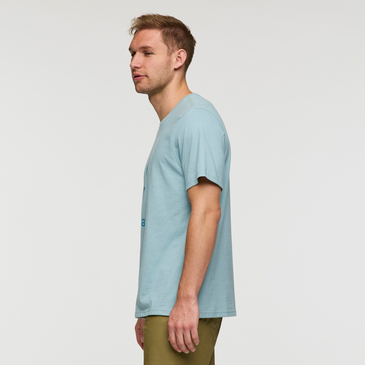 Cotopaxi Llama T-Shirt - Men's, Sea Spray, Model Maxwell