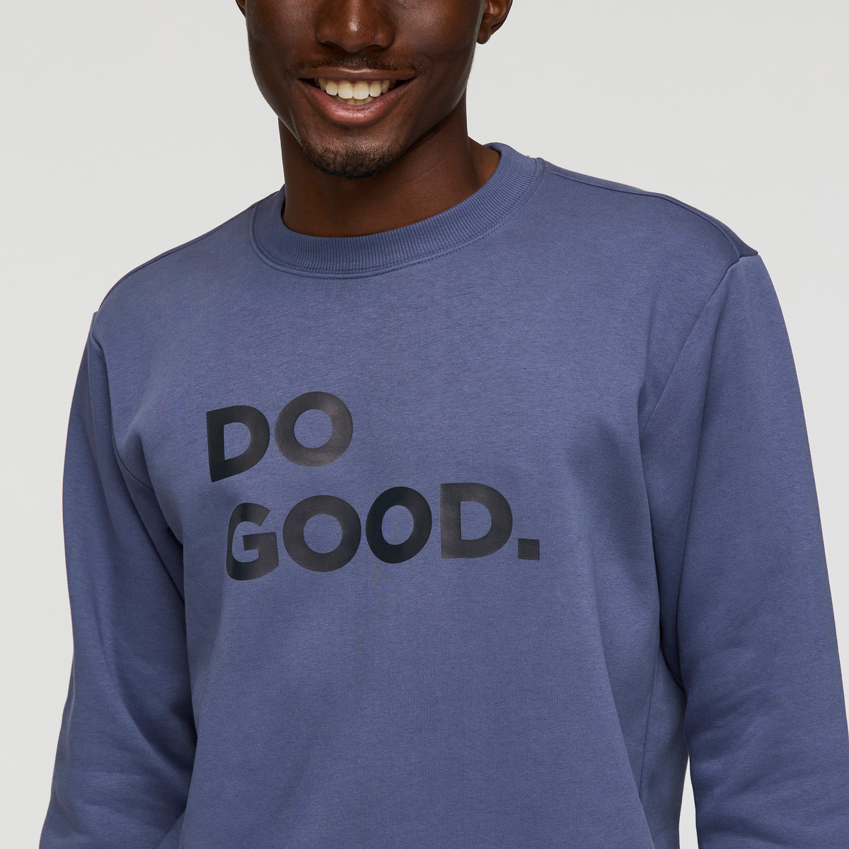 Do Good Crew Sweatshirt - Men's, Dusk, Model Nicolas