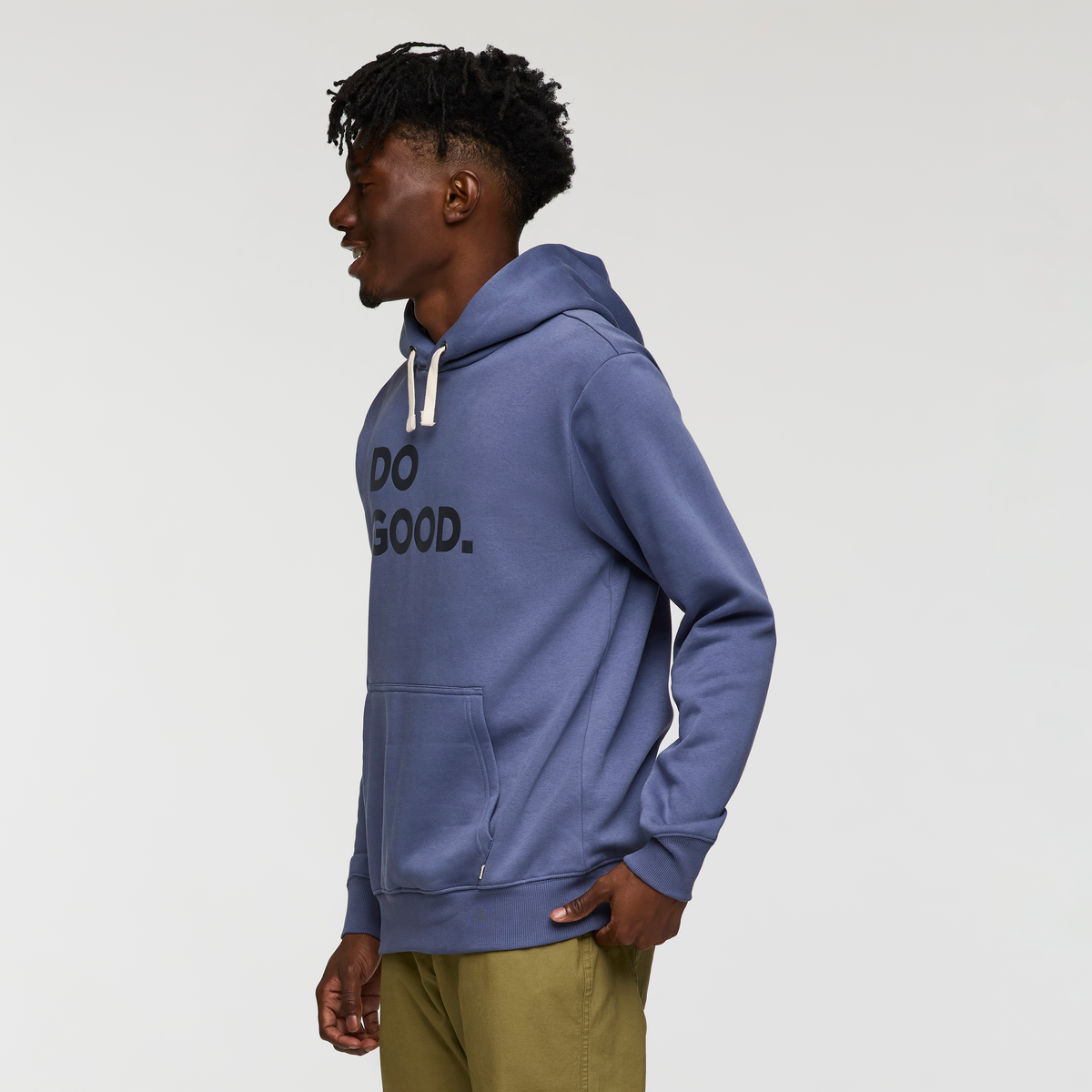 Do Good Pullover Hoodie - Men's, Dusk, Model Nicolas