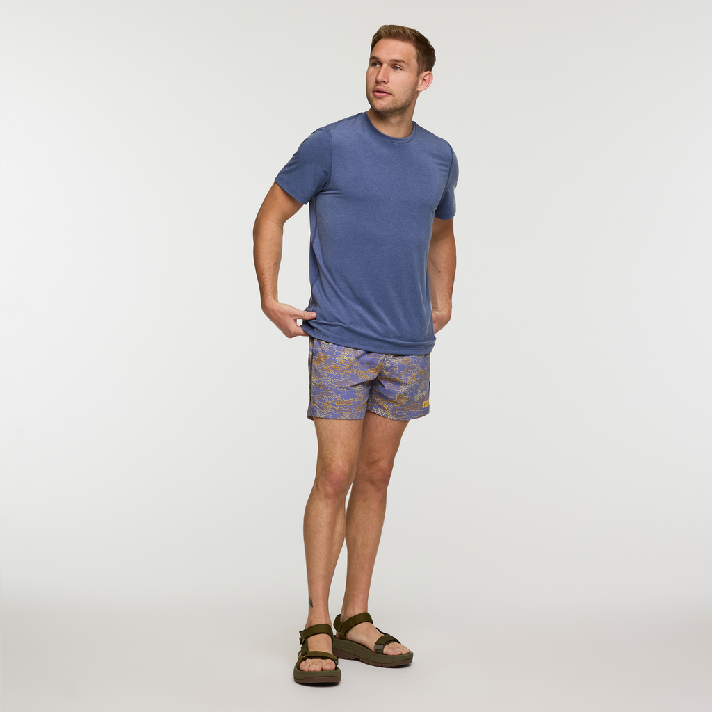 Empaca Crew T-Shirt - Men's, Dusk, Model Maxwell